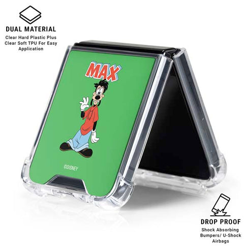 Disney Goofy Footed Galaxy Z Flip6 Clear Case